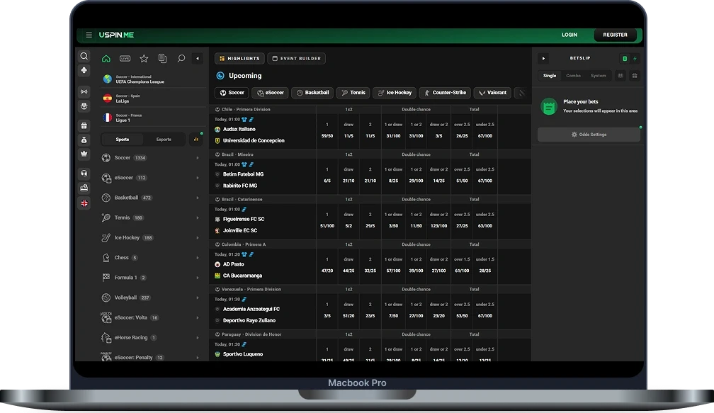 Uspin Casino Sports Betting